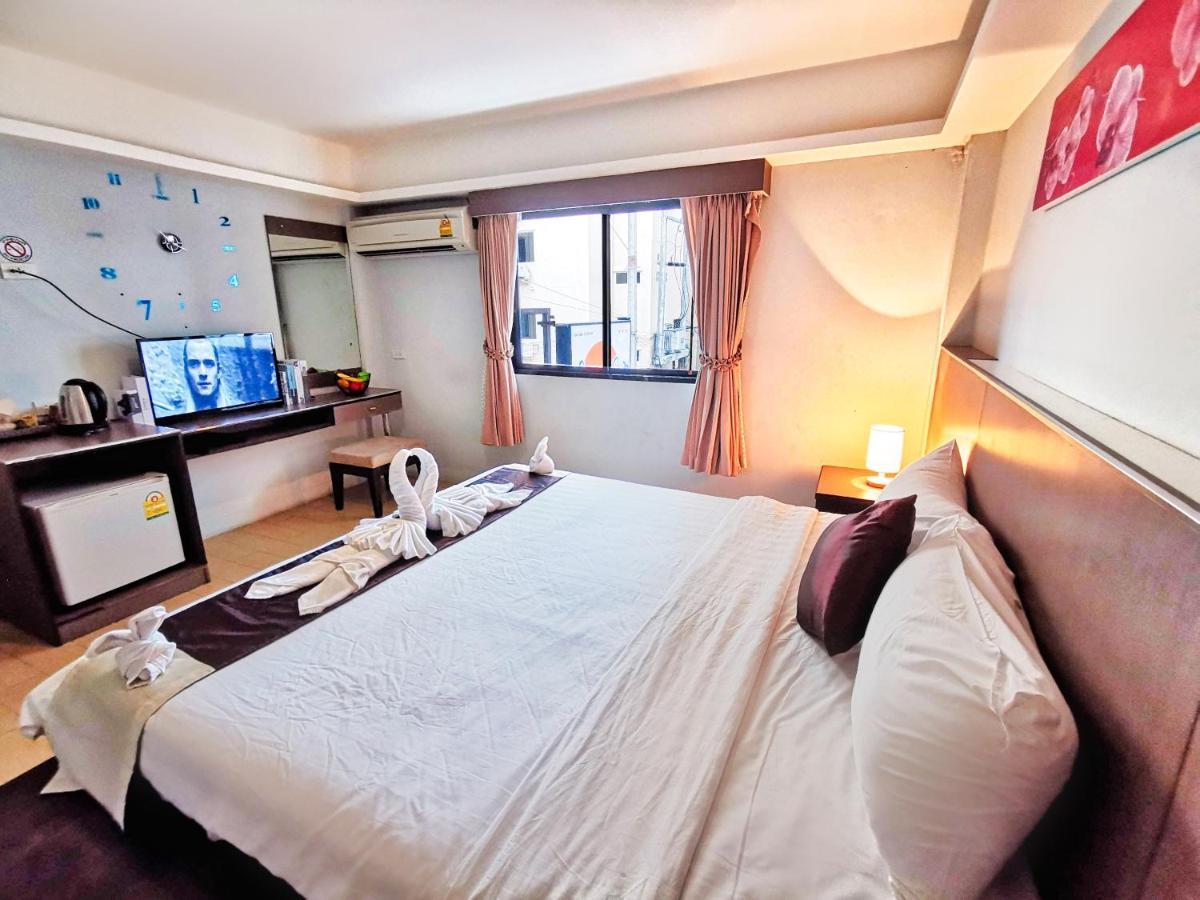 Scandia Beach Hotel Jomtien Beach Exteriör bild