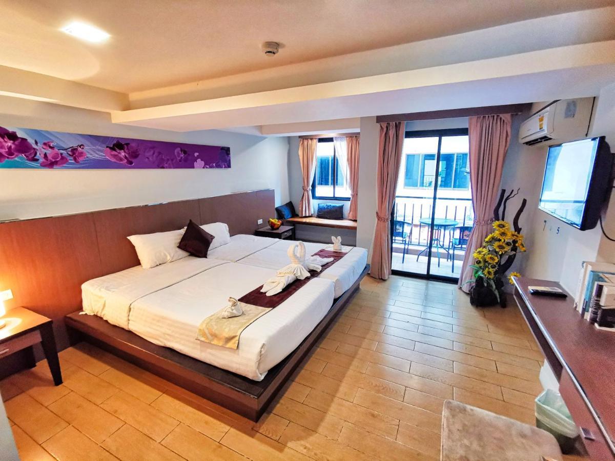 Scandia Beach Hotel Jomtien Beach Exteriör bild