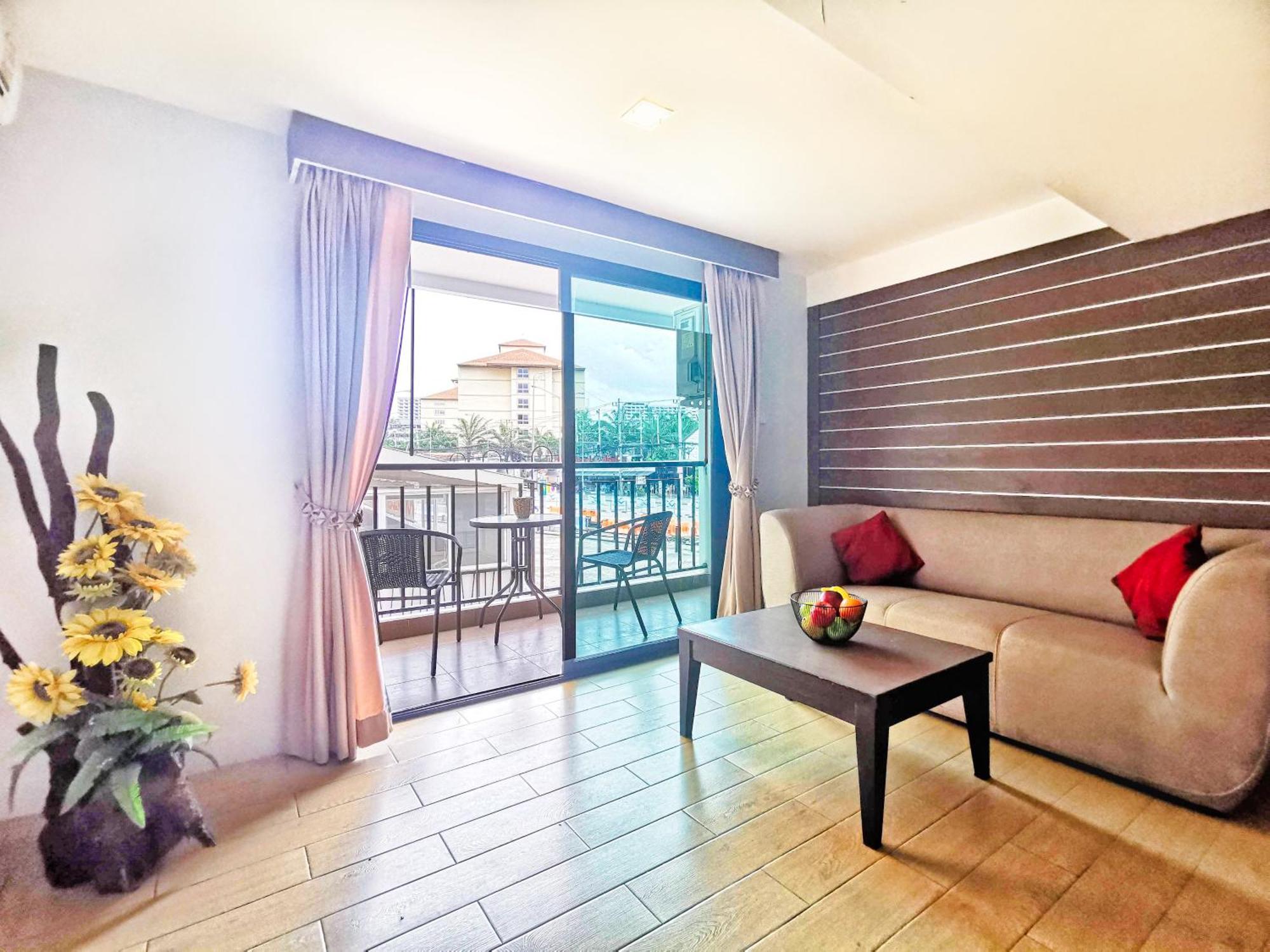 Scandia Beach Hotel Jomtien Beach Rum bild