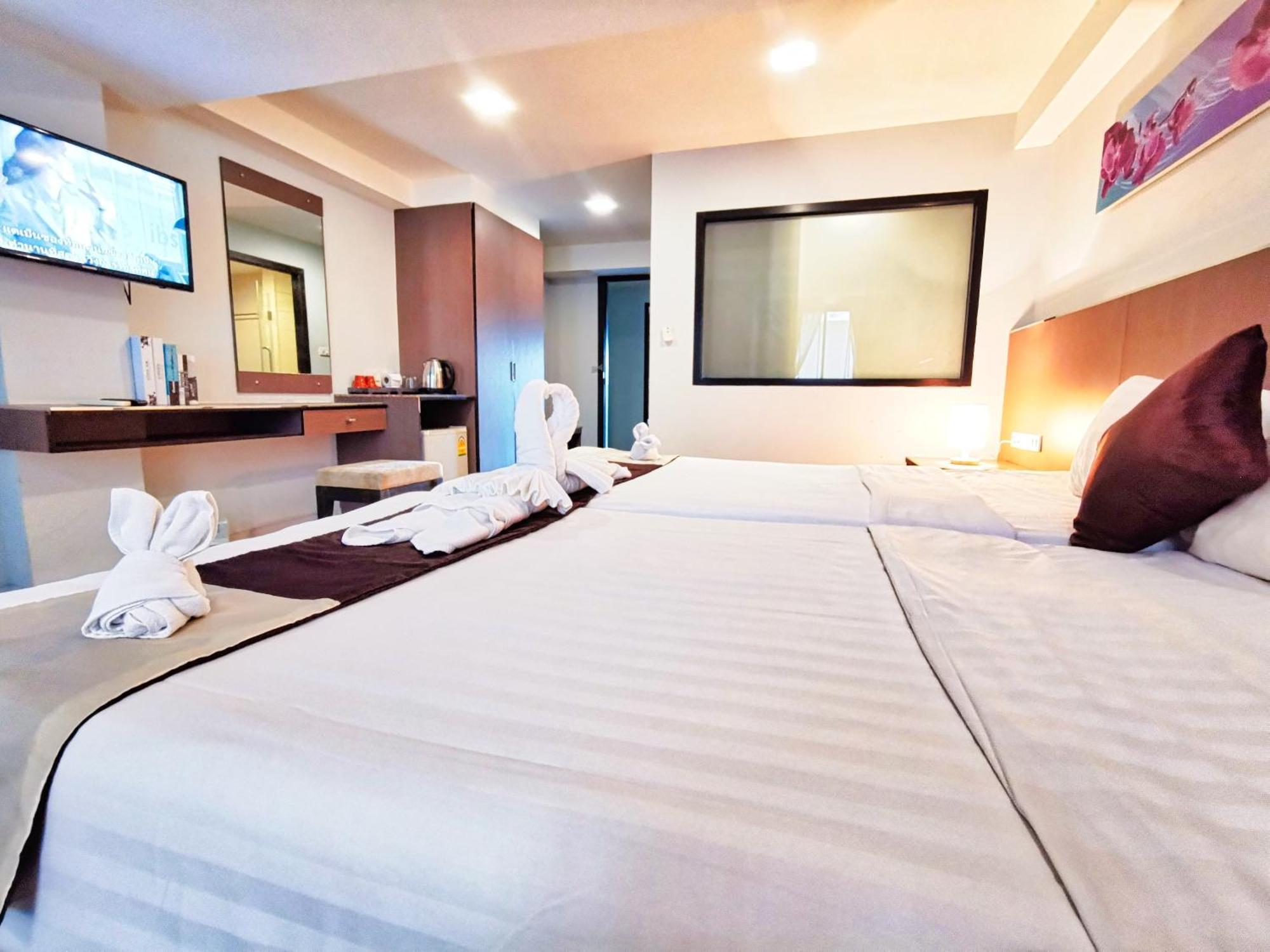 Scandia Beach Hotel Jomtien Beach Rum bild