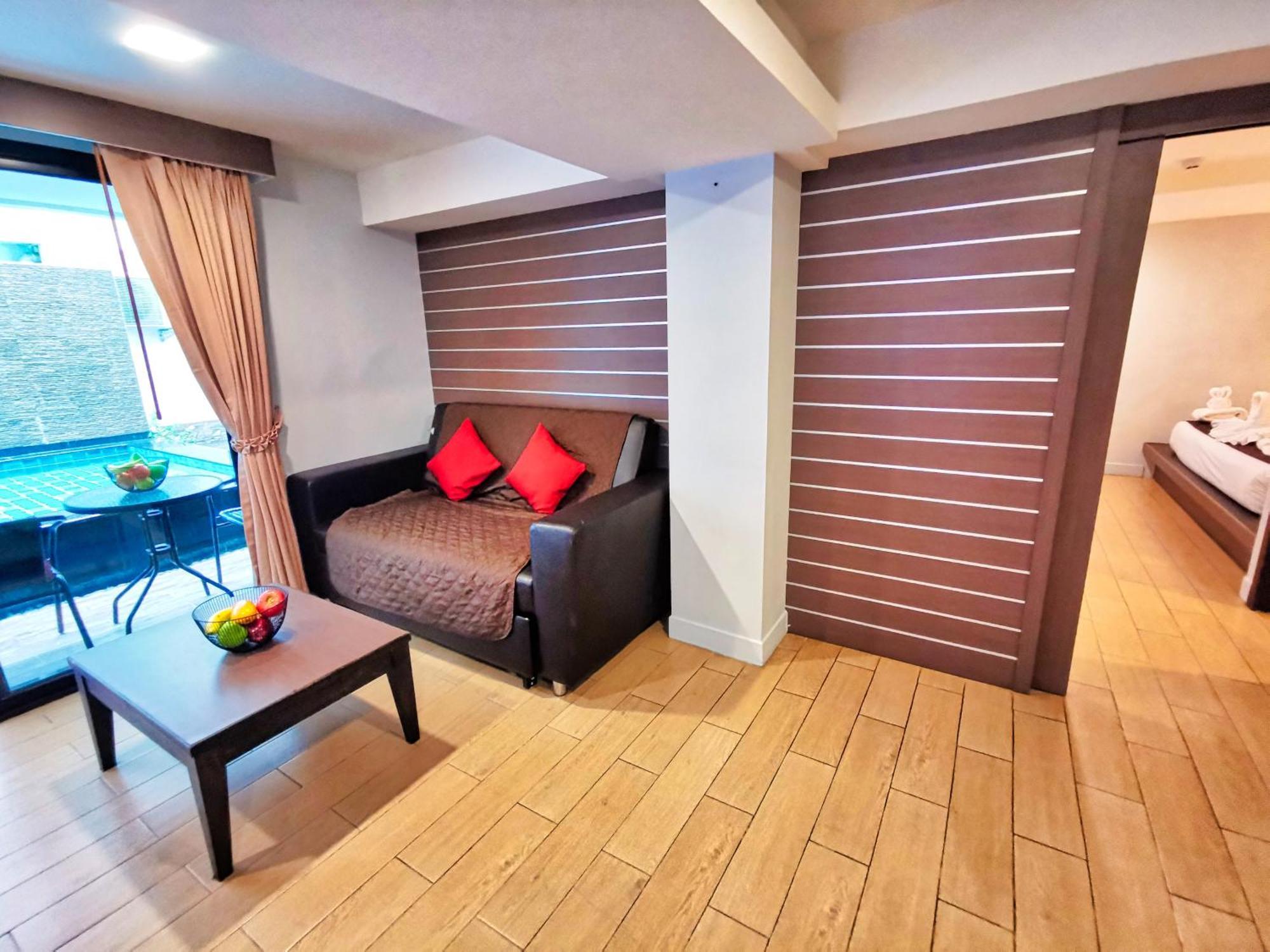 Scandia Beach Hotel Jomtien Beach Rum bild