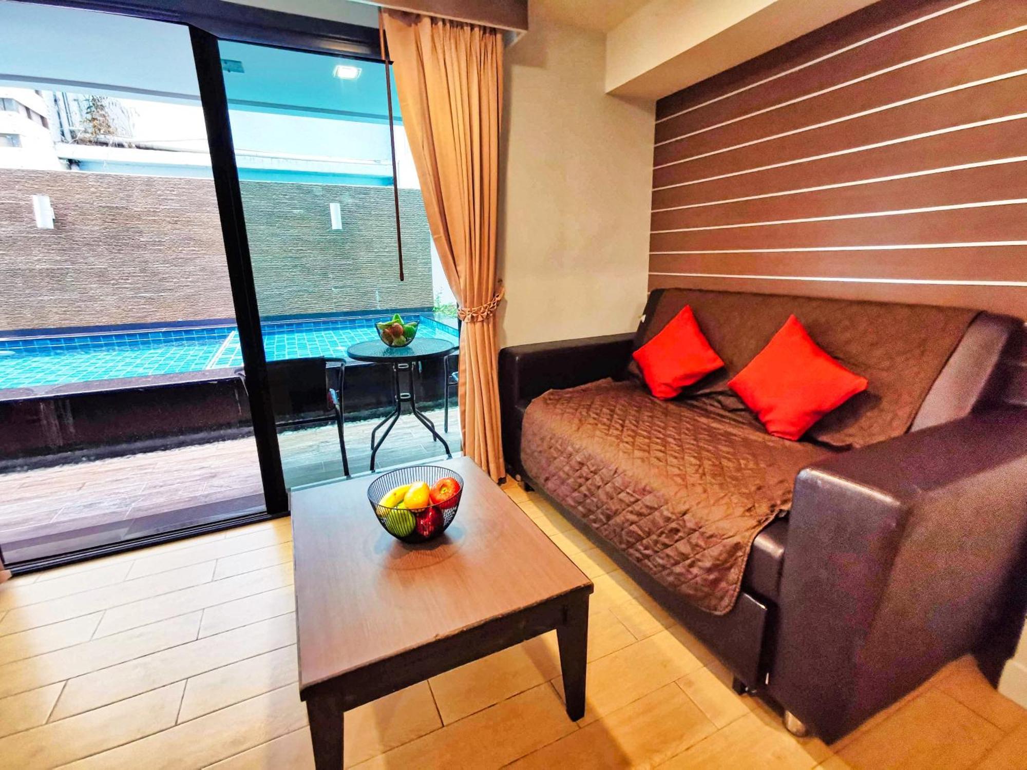 Scandia Beach Hotel Jomtien Beach Rum bild