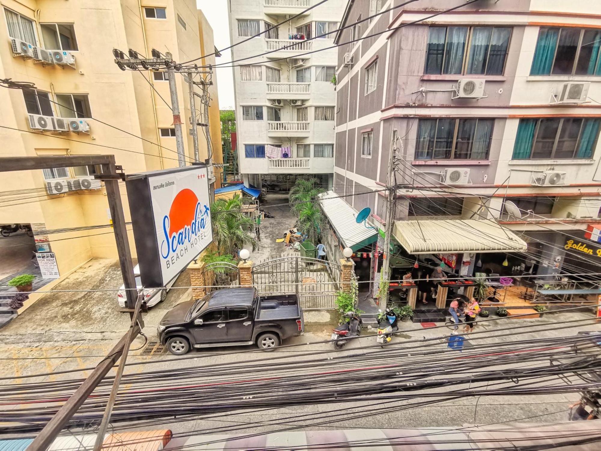 Scandia Beach Hotel Jomtien Beach Rum bild