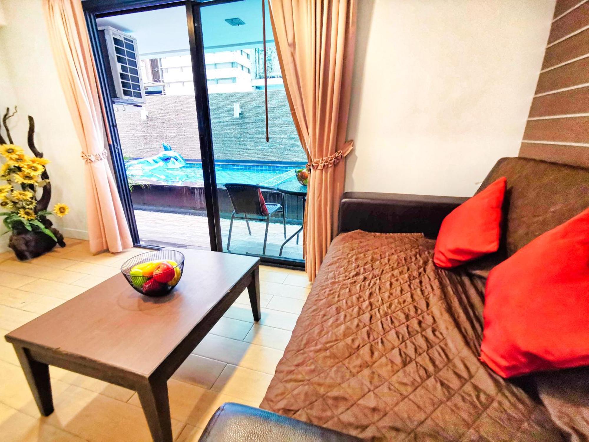 Scandia Beach Hotel Jomtien Beach Rum bild