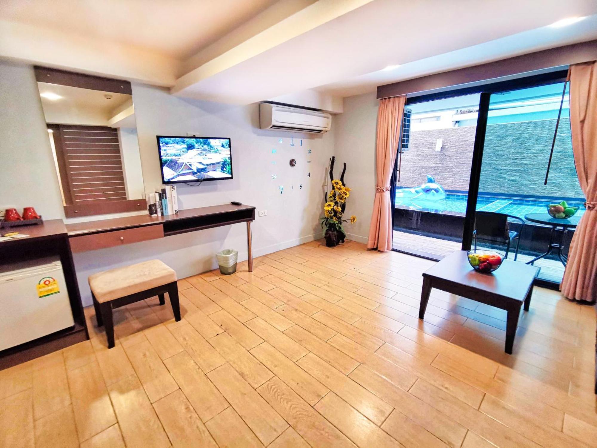 Scandia Beach Hotel Jomtien Beach Rum bild