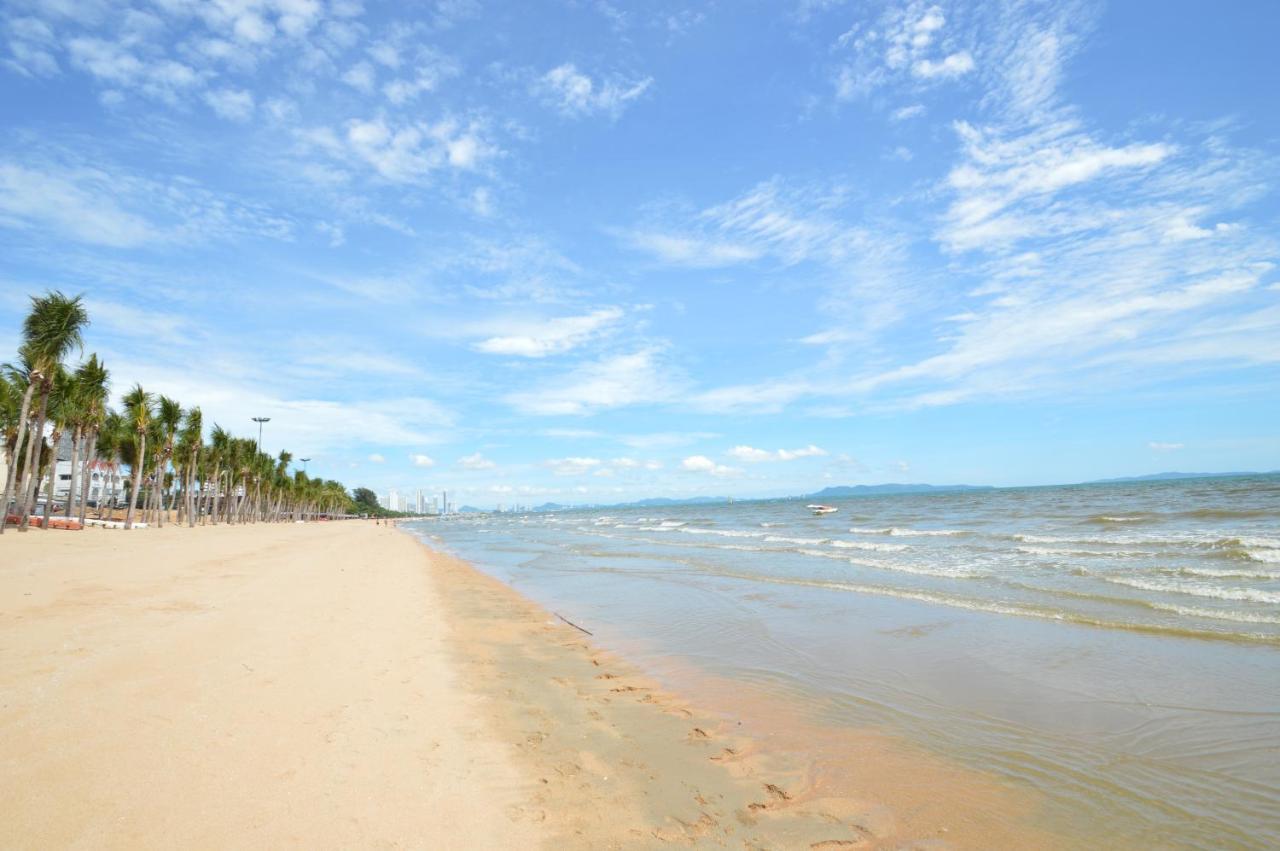 Scandia Beach Hotel Jomtien Beach Exteriör bild